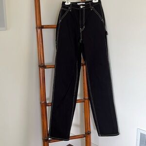 PACSUN black carpenter jeans